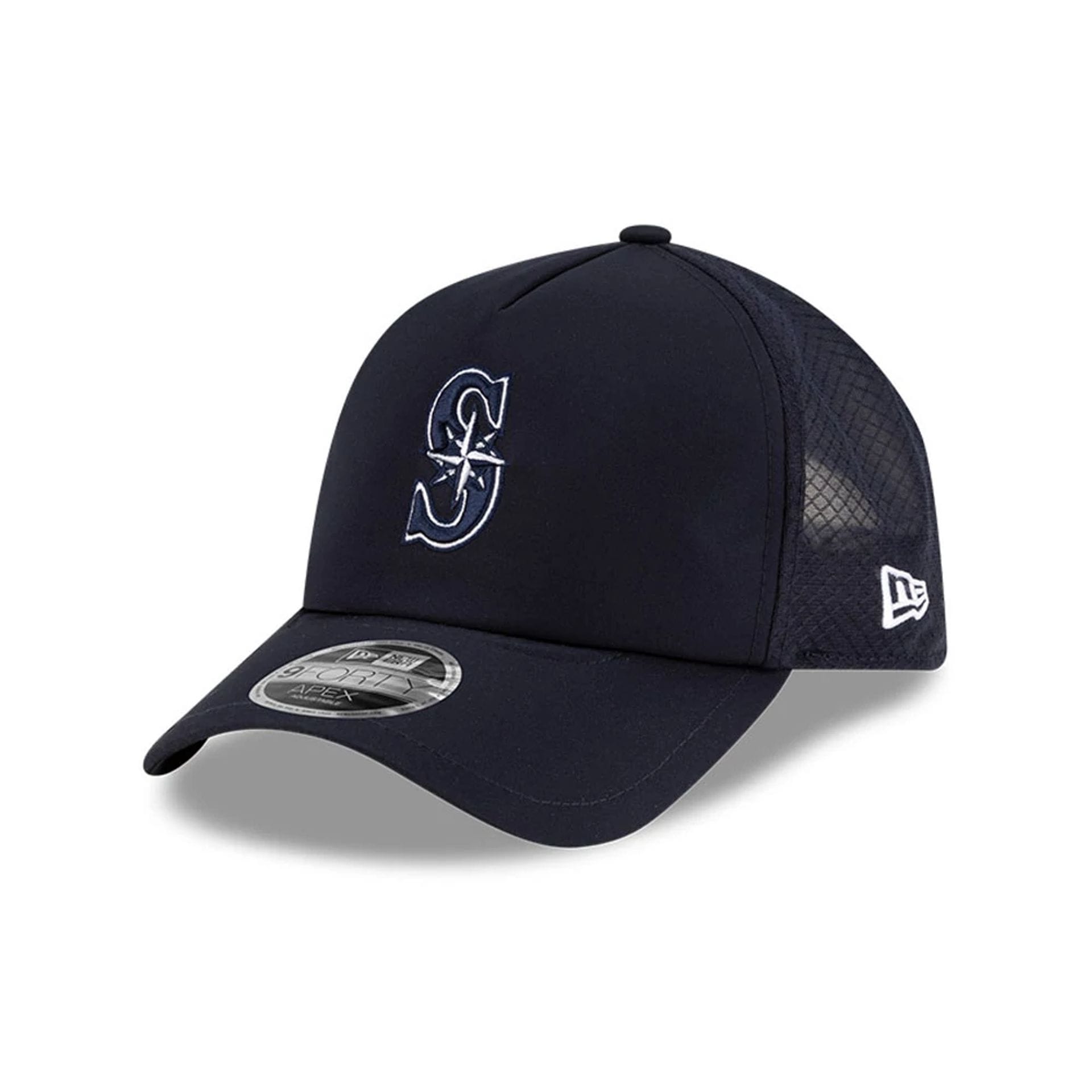 Seattle Mariners MLB Batting Practice 2026 Navy 9FORTY Apex Adjustable Cap-kentox