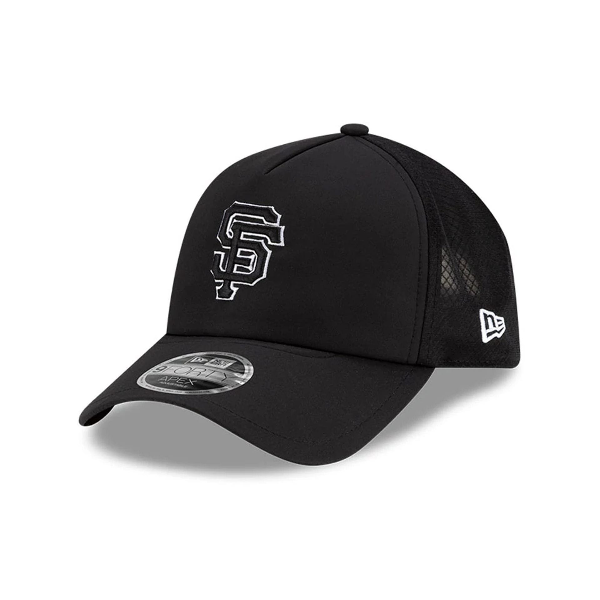 San Francisco Giants MLB Batting Practice 2026 Black 9FORTY Apex Adjustable Cap-kentox