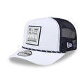 New York Yankees MLB Lines White 9FIFTY A-Frame Snapback Adjustable Cap-kentox