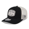 Chicago White Sox MLB Patch Black 9SEVENTY Stretch Snap Adjustable Cap-kentox