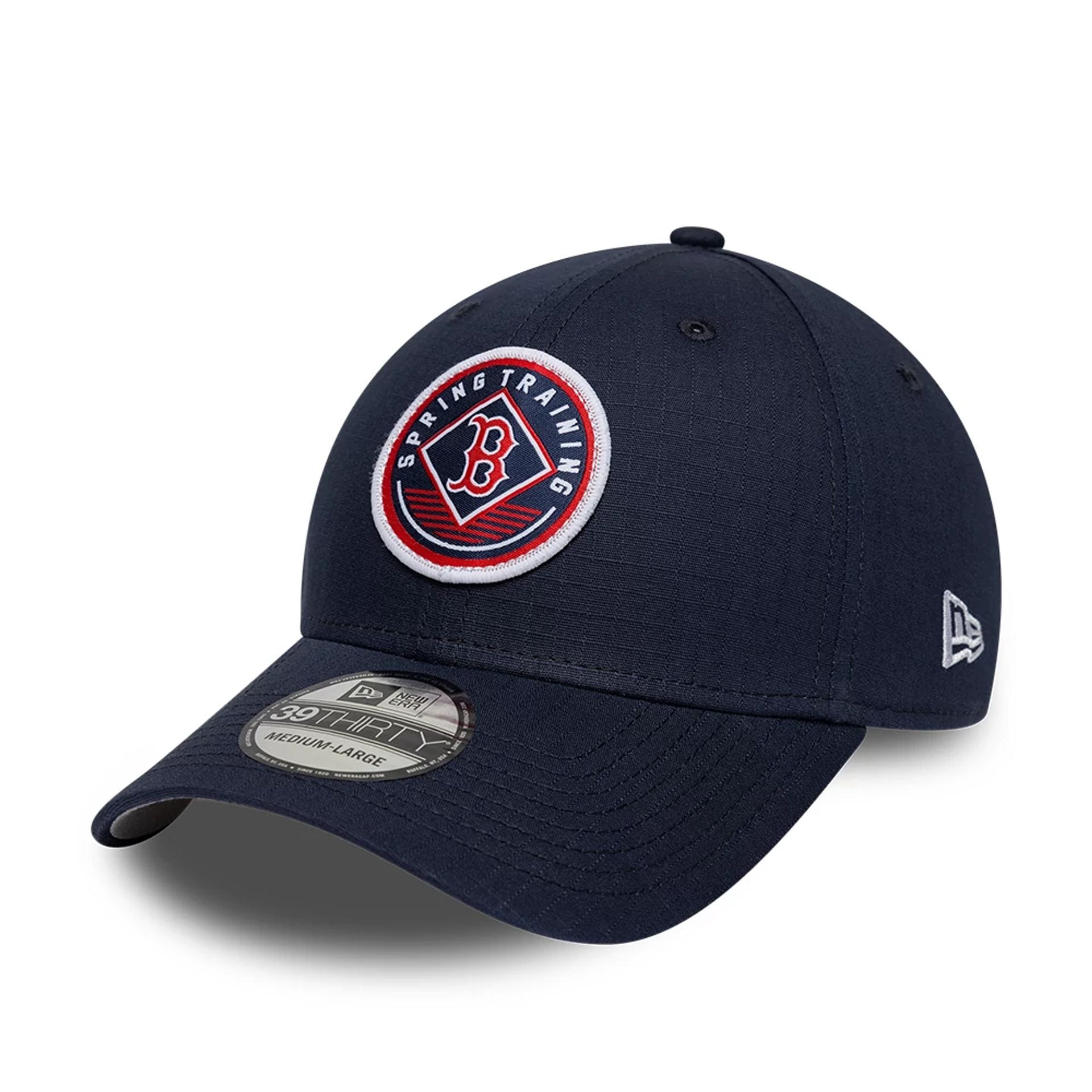 Boston Red Sox MLB Ripstop Navy 39THIRTY Stretch Fit Cap-kentox