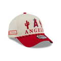 LA Angels MLB Rope Red 9FORTY A-Frame Adjustable Cap-kentox