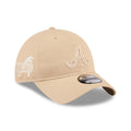 Atlanta Braves MLB Colours Light Beige 9TWENTY Adjustable Cap-kentox