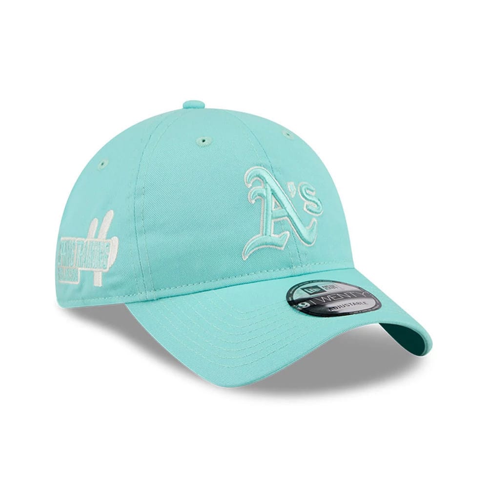 Athletics MLB Colours Turquoise 9TWENTY Adjustable Cap-kentox