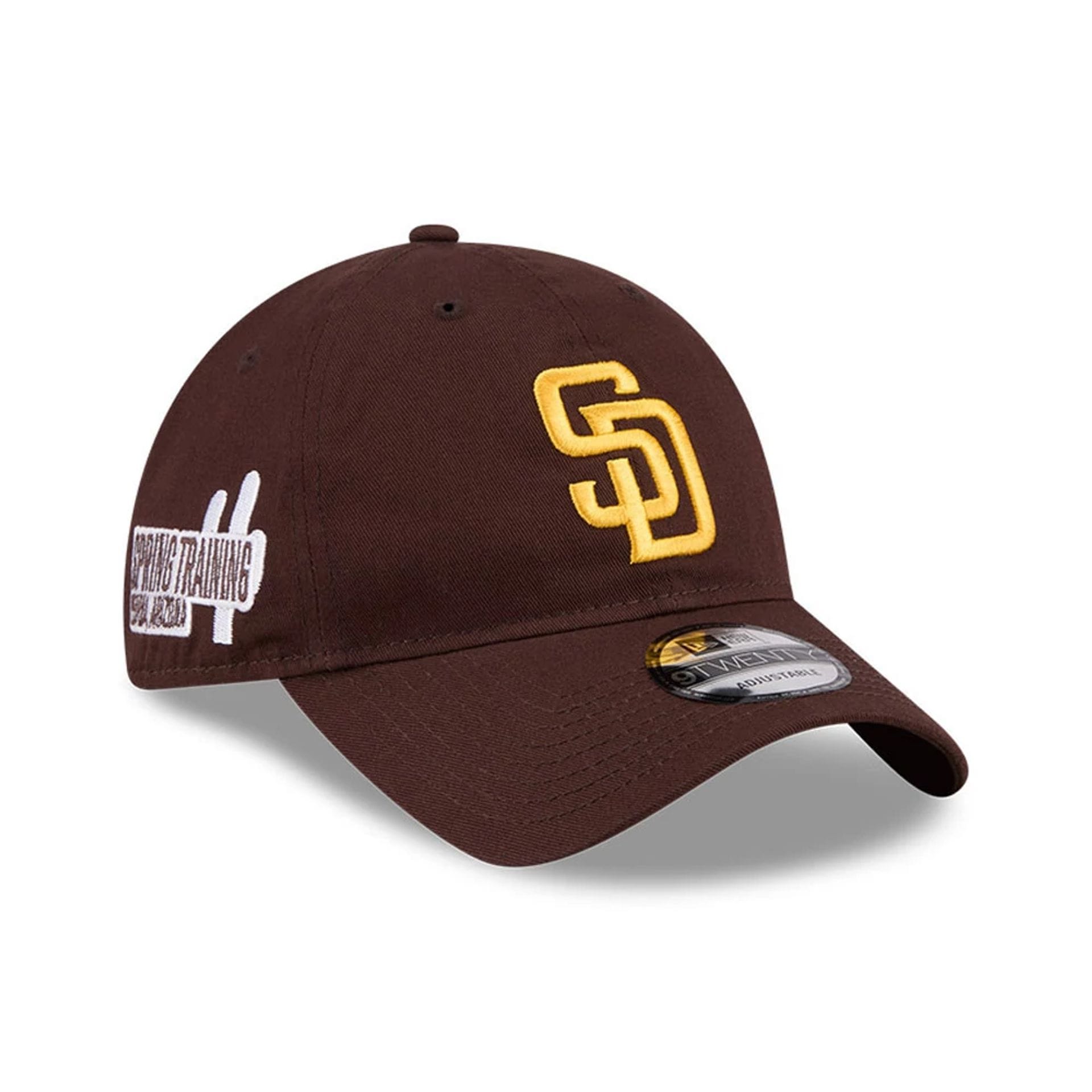 San Diego Padres MLB Colours Dark Brown 9TWENTY Adjustable Cap-kentox
