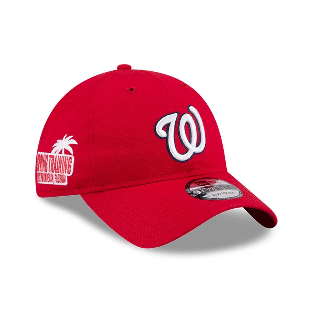 Washington Nationals MLB Colours Red 9TWENTY Adjustable Cap-kentox