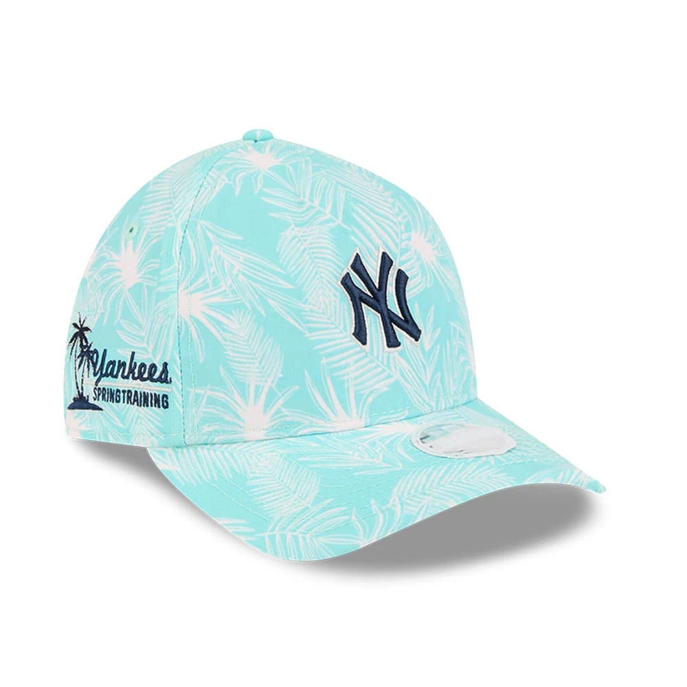 New York Yankees Womens MLB Pastel Turquoise 9TWENTY A-Frame Adjustable Cap-kentox