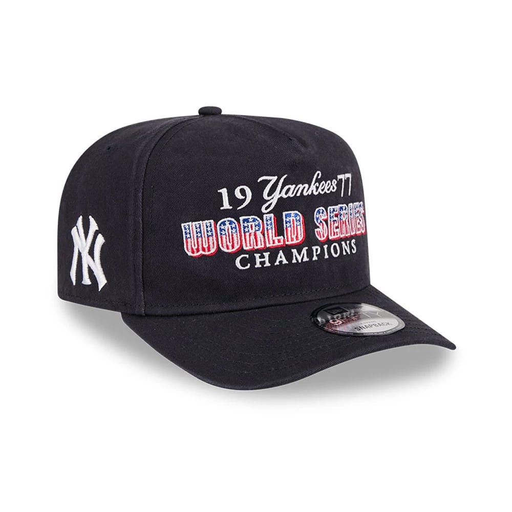 New York Yankees MLB Historic Navy 9FIFTY A-Frame Snapback Adjustable Cap-kentox