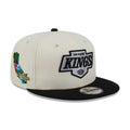 LA Kings NHL Localized White 9FIFTY Snapback Adjustable Cap-kentox