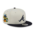 Atlanta Braves MLB Localized White 9FIFTY Snapback Adjustable Cap-kentox