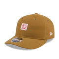LA Angels MLB Brushed Dark Beige Retro Crown 9FIFTY Adjustable Cap-kentox