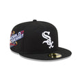 Chicago White Sox MLB Hidden Hit Black 59FIFTY Fitted Cap-kentox