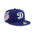 LA Dodgers MLB Hidden Hit Dark Blue 59FIFTY Fitted Cap-kentox