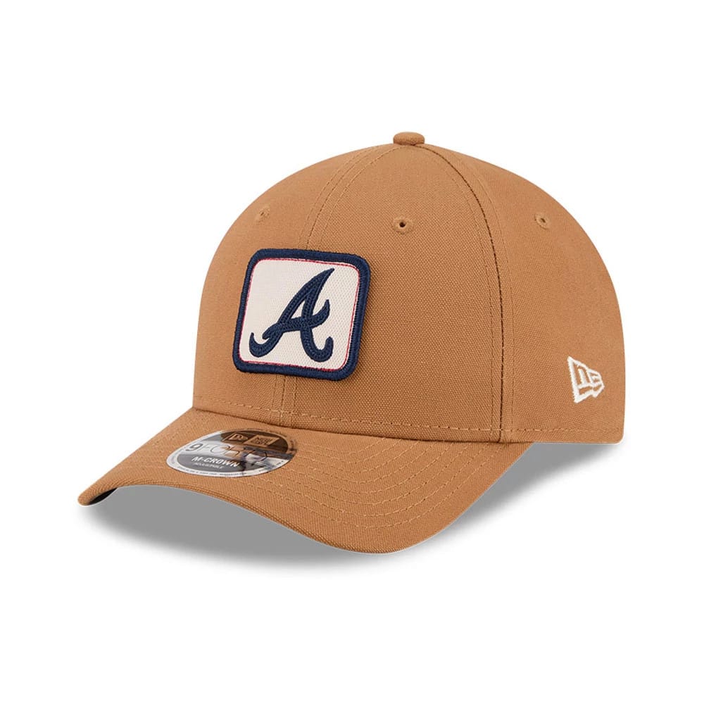 Atlanta Braves MLB Team Choice Beige 9FORTY M-Crown Adjustable Cap-kentox
