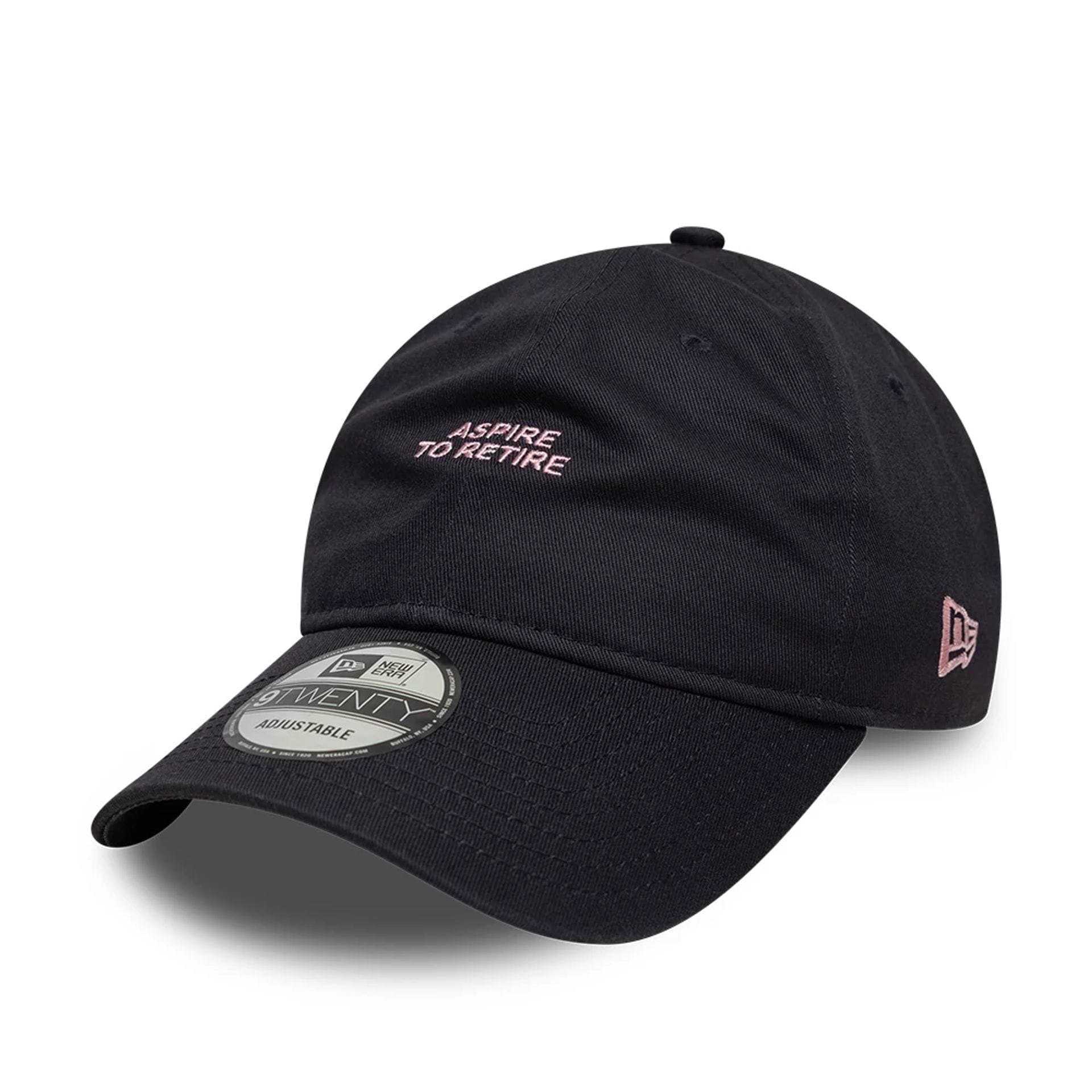 New Era Slogan Navy 9TWENTY Adjustable Cap-kentox