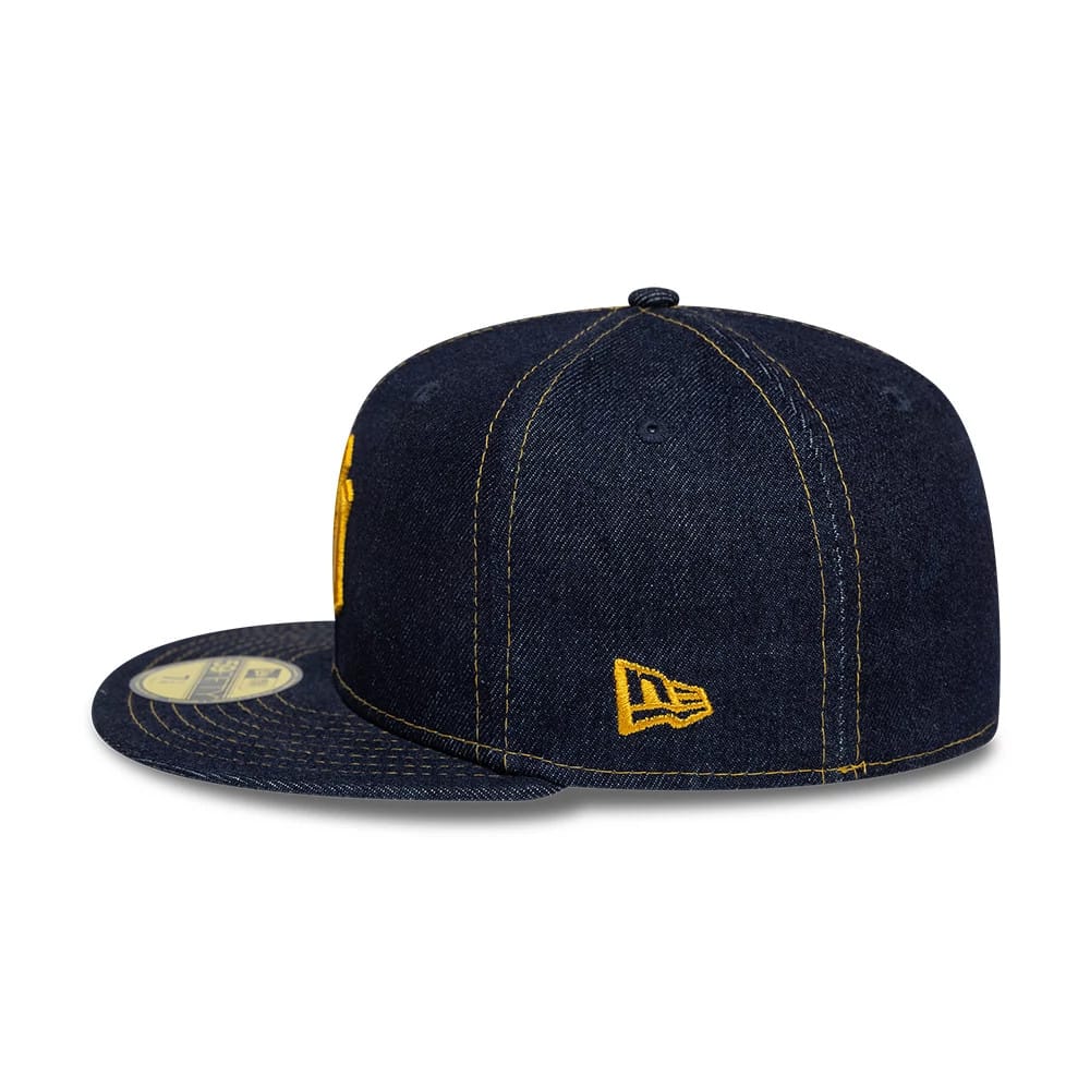 New York Yankees MLB Denim Blue 59FIFTY Fitted Cap-kentox