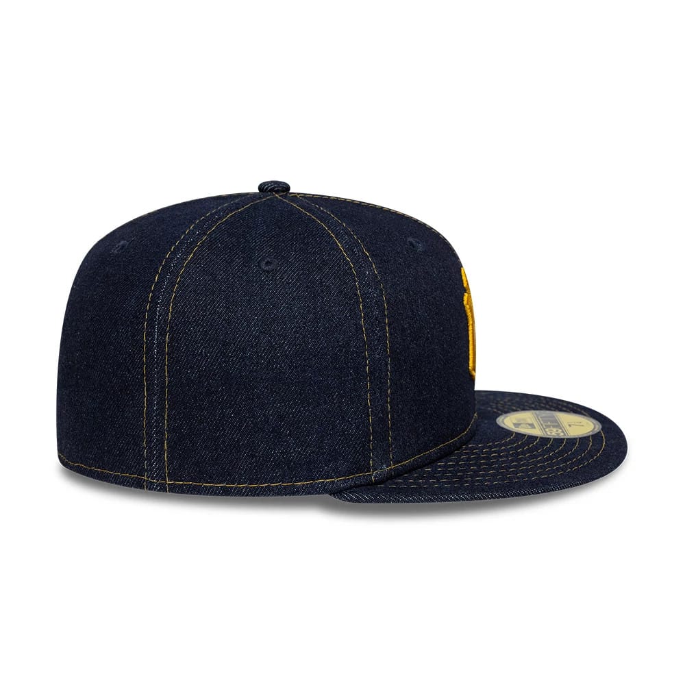 New York Yankees MLB Denim Blue 59FIFTY Fitted Cap-kentox