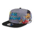 Hey Arnold Graffiti Grey 9FIFTY A-Frame Snapback Adjustable Cap-kentox