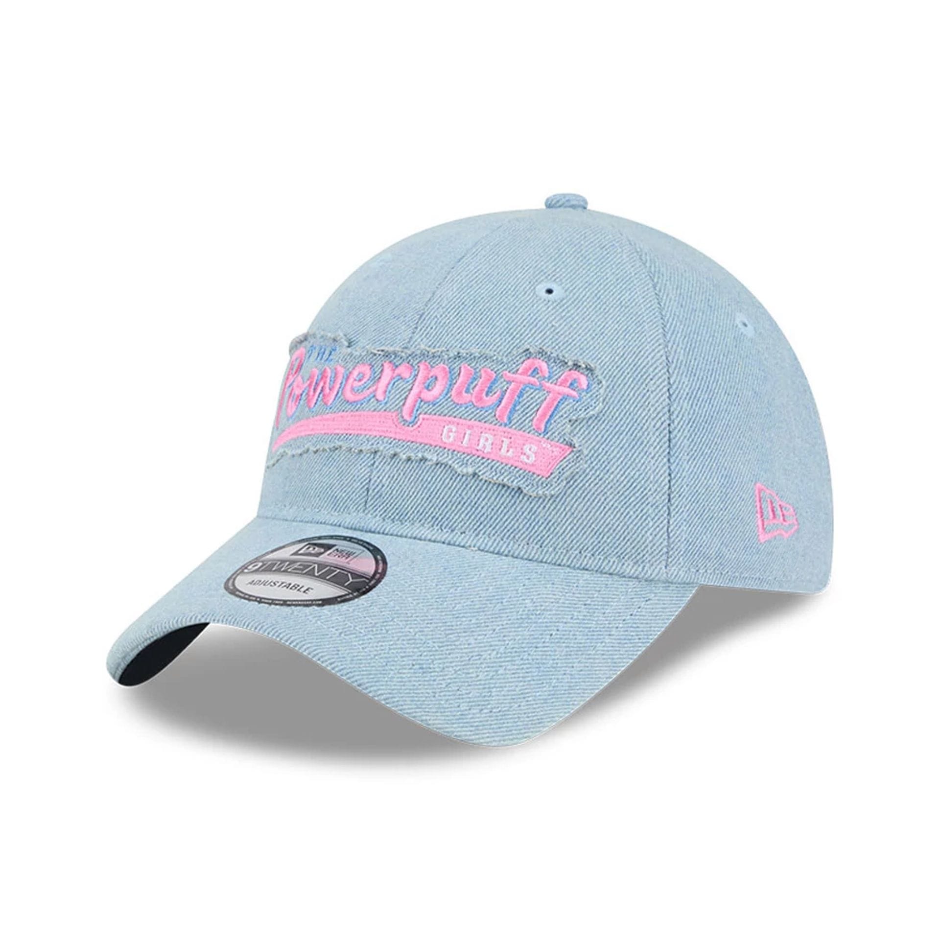 Power Puff Girls Wordmark Open Blue 9TWENTY Adjustable Cap-kentox