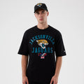 Jacksonville Jaguars NFL International Series Games Black Oversized T-Shirt-kentox