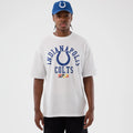 Indianapolis Colts NFL International Series Games White Oversized T-Shirt-kentox