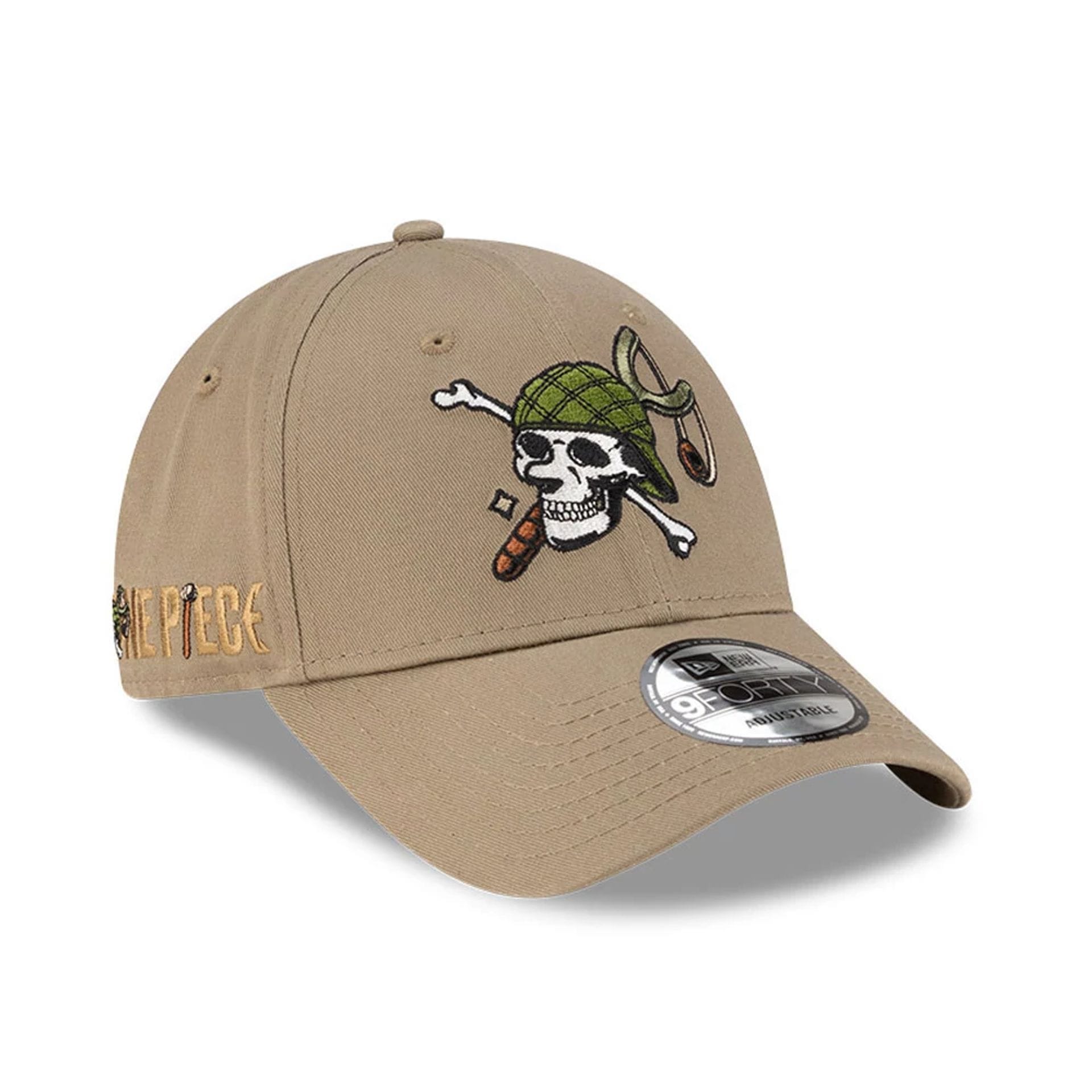 One Piece Usopp Beige 9FORTY Adjustable Cap-kentox
