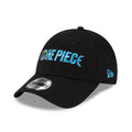 One Piece Straw Hat Pirates Black 9FORTY Adjustable Cap-kentox