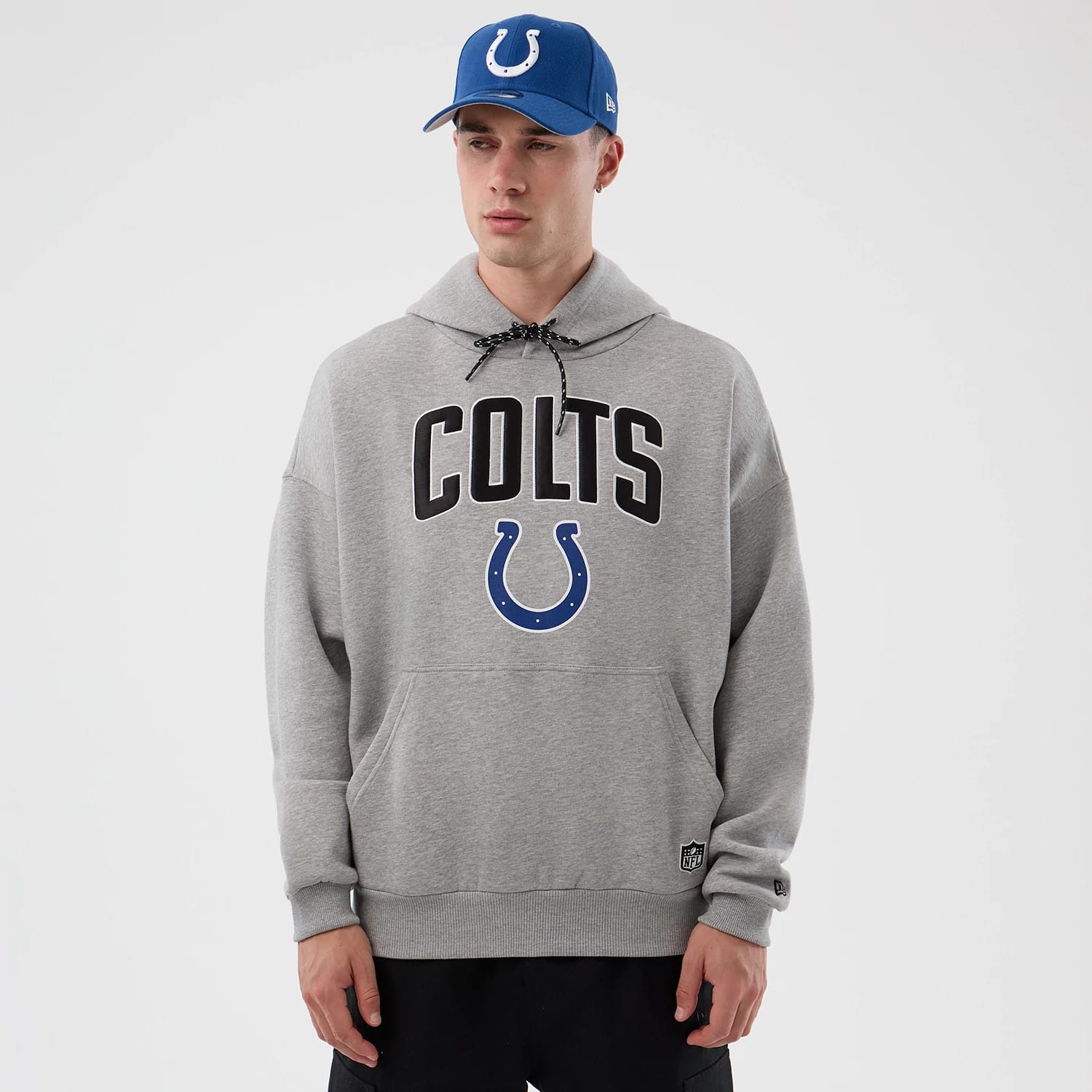 Indianapolis Colts NFL International Series Games Grey Pullover Hoodie-kentox