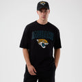Jacksonville Jaguars NFL International Series Games Black Oversized T-Shirt-kentox