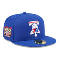 Philadelphia 76ers NBA Hardwood Classic Blue 59FIFTY Fitted Cap-kentox