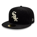 Chicago White Sox MLB Cord Black 59FIFTY Fitted Cap-kentox