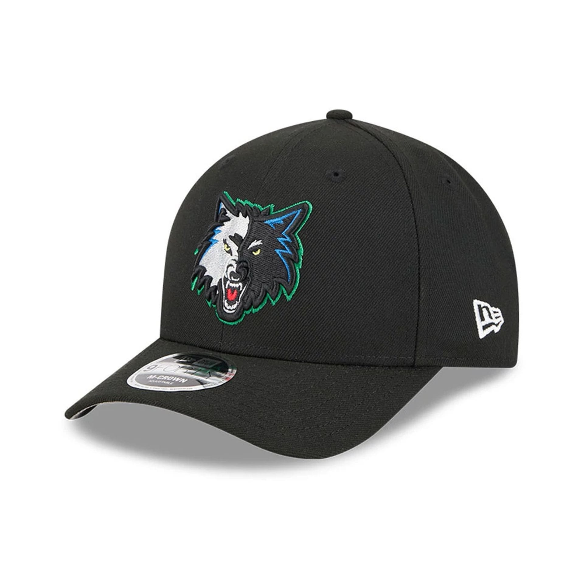Minnesota Timberwolves NBA Classic Black 9FORTY M-Crown Adjustable Cap-kentox