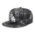 LA Dodgers MLB Cap Scramble Black 59FIFTY Fitted Cap-kentox