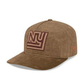 New York Giants NFL Utility Linen Open Brown 19TWENTY Adjustable Cap-kentox