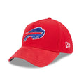 Buffalo Bills NFL Suede Red 39THIRTY A-Frame Stretch Fit Cap-kentox