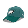 Philadelphia Eagles NFL Suede Dark Green 39THIRTY A-Frame Stretch Fit Cap-kentox