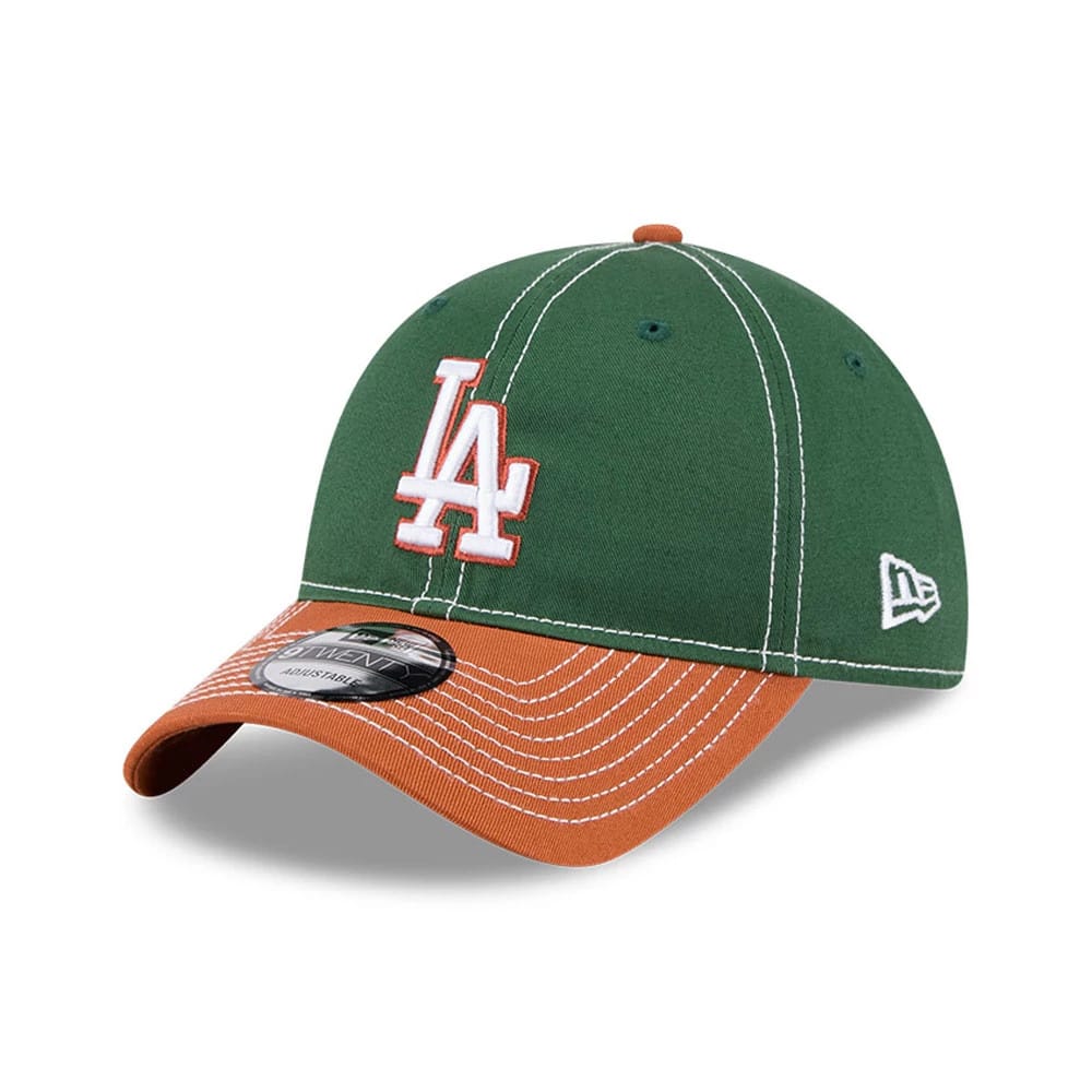 LA Dodgers MLB 2Tone Dark Green 9TWENTY Adjustable Cap-kentox