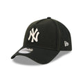 New York Yankees MLB Washed Canvas Black 9FORTY A-Frame Adjustable Cap-kentox