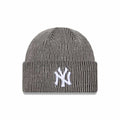 New York Yankees MLB Rib Grey Cuff Knit Beanie Hat-kentox