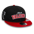 Atlanta Falcons NFL Historic Black Retro Crown 9FIFTY Adjustable Cap-kentox