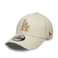 LA Dodgers Animal Print Cream 9FORTY Adjustable Cap-kentox
