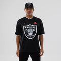 Las Vegas Raiders NFL Mesh Black Oversized T-Shirt-kentox