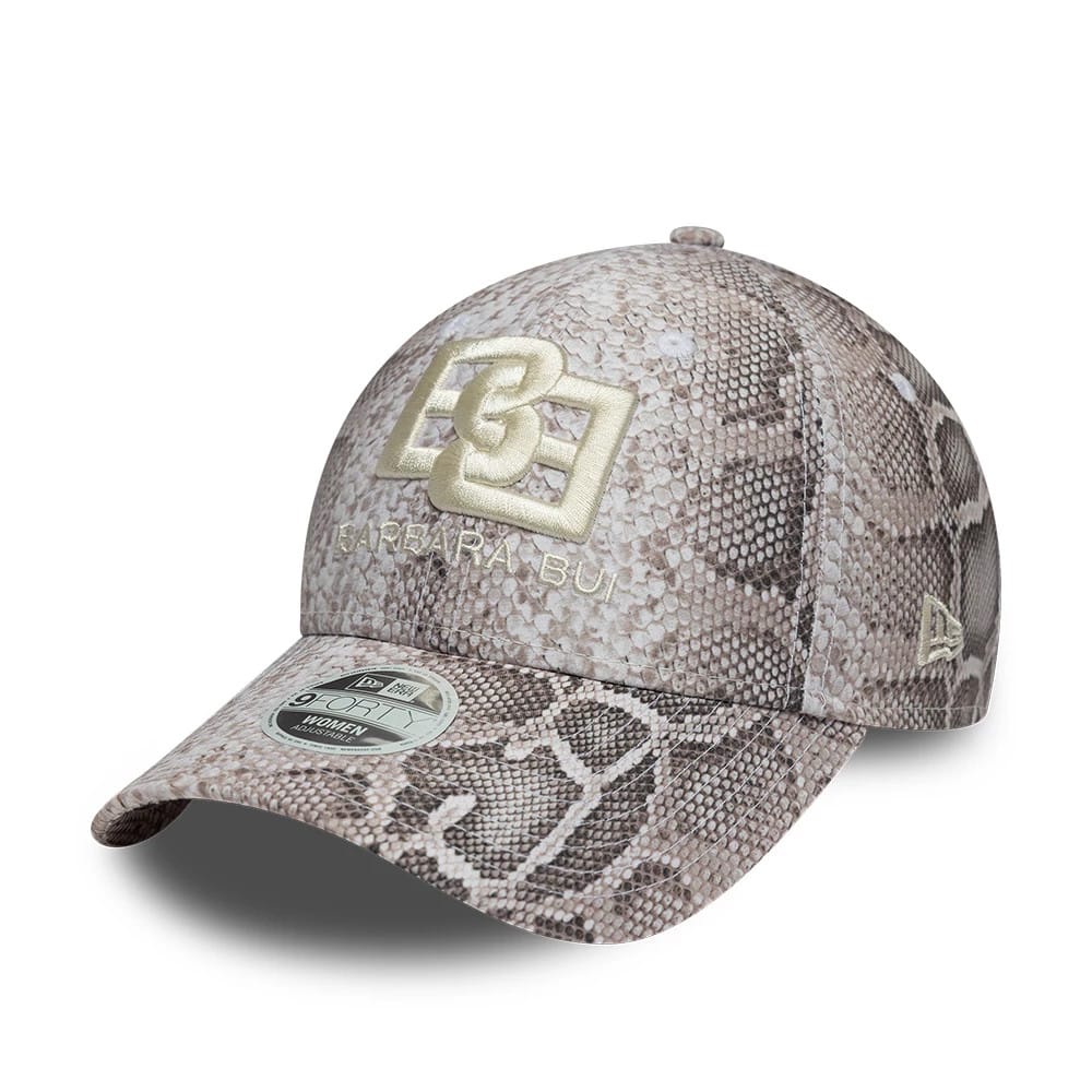 Womens New Era X Barbara Bui Python All Over Print 9FORTY Adjustable Cap-kentox