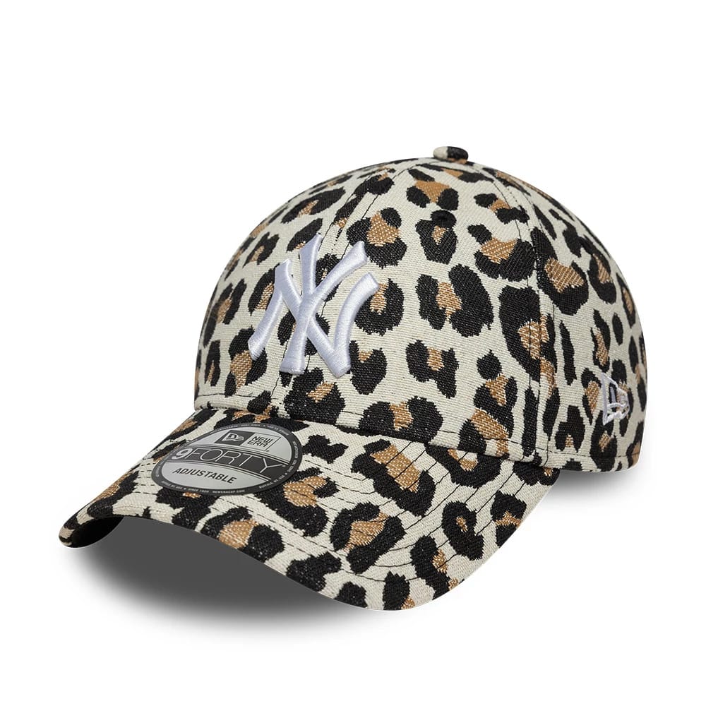 New York Yankees MLB Leopard Black 9FORTY Adjustable Cap-kentox