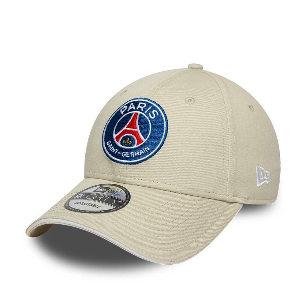 Paris Saint Germain Core Light Beige 9FORTY Adjustable Cap-kentox