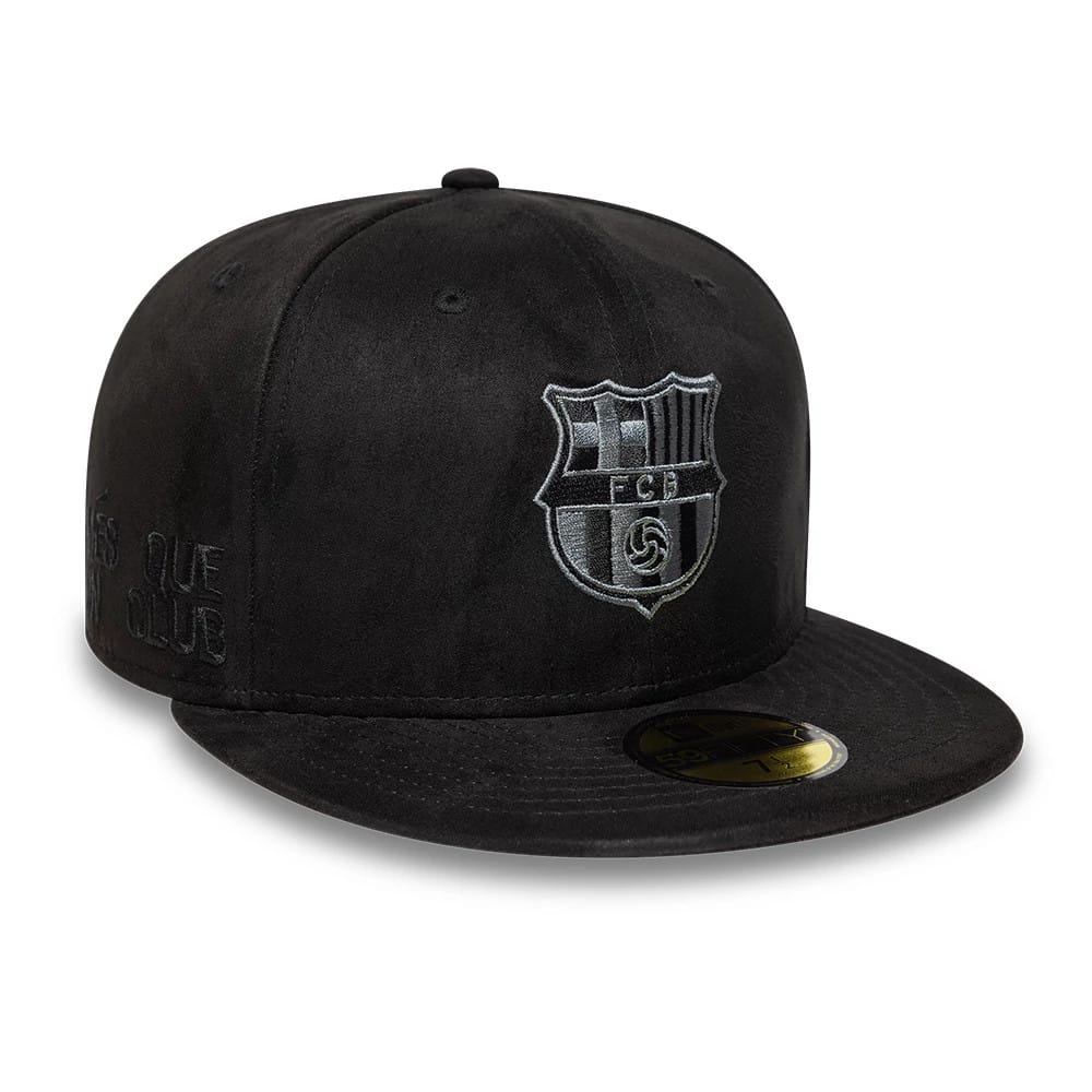 FC Barcelona Mes Que Un Black 59FIFTY Fitted Cap-kentox