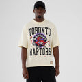 Toronto Raptors NBA Hardwood Classic Cream T-Shirt-kentox