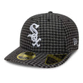 Chicago White Sox MLB Houndstooth Black Low Profile 59FIFTY Fitted Cap-kentox