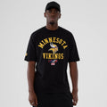 Minnesota Vikings NFL International Series Games 2025 Black Oversized T-Shirt-kentox