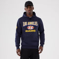 LA Rams NFL International Series Games 2025 Navy Pullover Hoodie-kentox